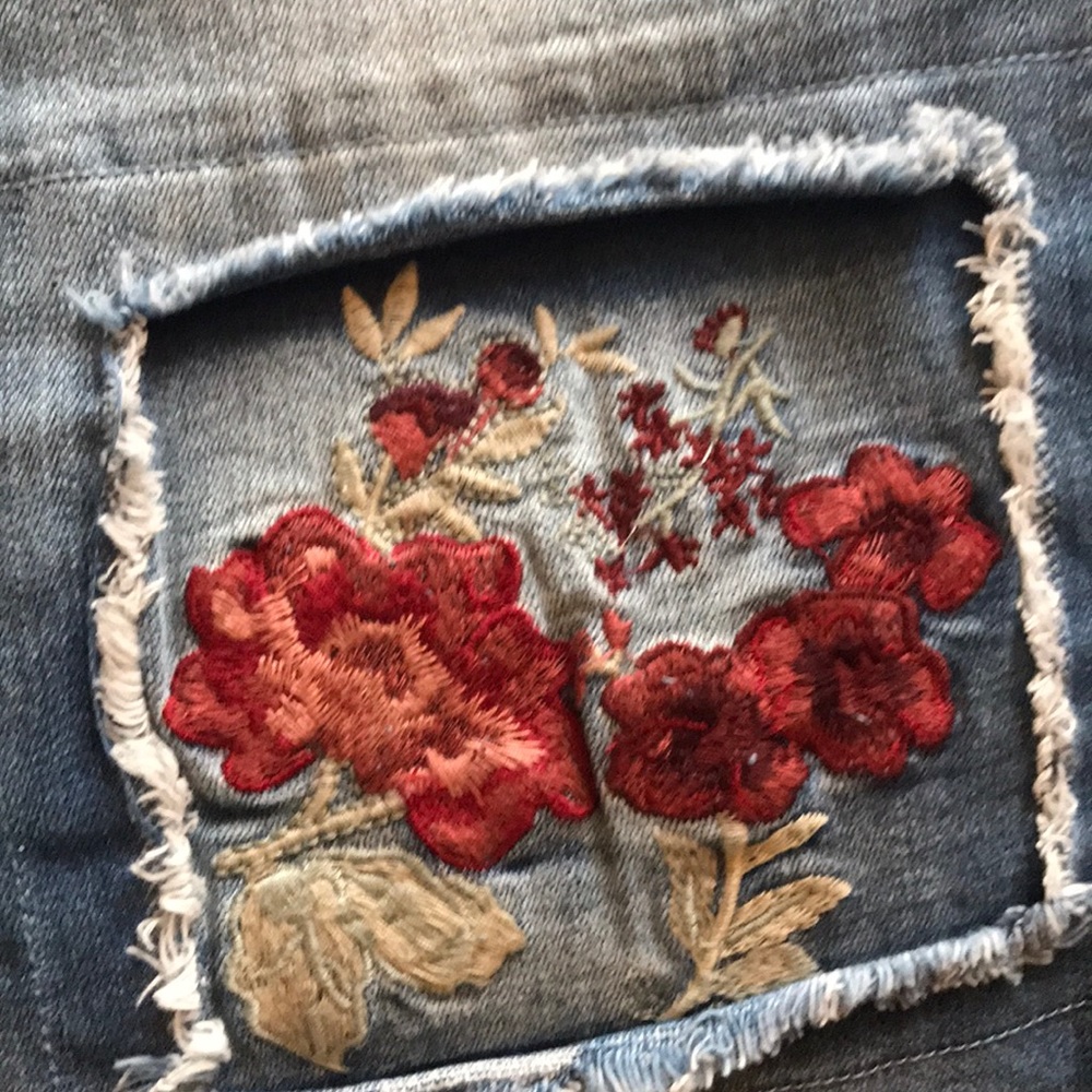 💙NWT new Tom girl Hippie cropped jeans - Picture 4 of 6